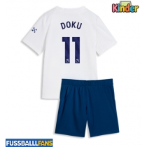 Manchester City Jeremy Doku #11 3rd trikot Kinder 2026-27 Kurzarm (+ Kurze Hosen)